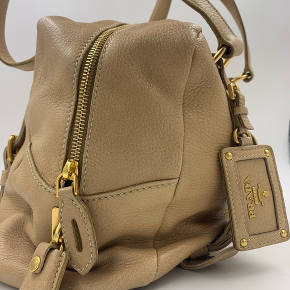 Authentic Prada Cervo DEER SKIN Shoulder Tote - Picture 3 of 16